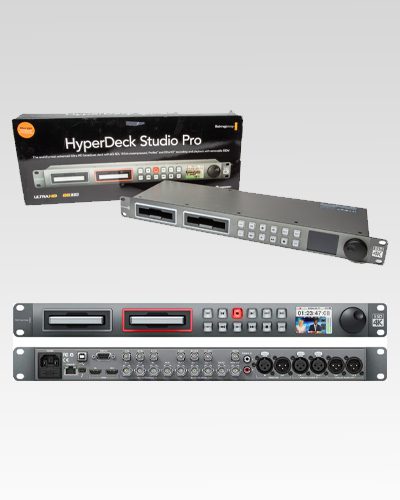 Blackmagic HyperDeck Studio 4K Pro 2 ultra hd Blackmagic HyperDeck Studio 4K Pro 2 ultra hd